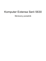 Acer Extensa 5630ZG Skrócona instrukcja obsługi