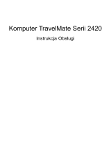 Acer TravelMate 2420 Skrócona instrukcja obsługi