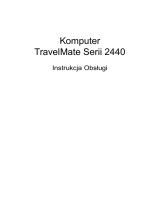 Acer TravelMate 2440 Instrukcja obsługi