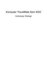Acer TravelMate 4020 Instrukcja obsługi