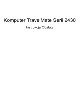 Acer TravelMate 2430 Instrukcja obsługi