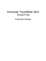 Acer TravelMate 7510 Instrukcja obsługi