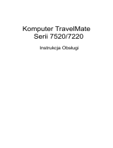 Acer TravelMate 7220 Instrukcja obsługi