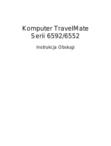 Acer TravelMate 6552 Instrukcja obsługi