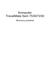 Acer TravelMate 7530 Skrócona instrukcja obsługi