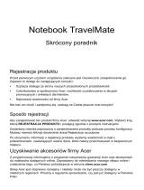 Acer TravelMate P253-M Skrócona instrukcja obsługi