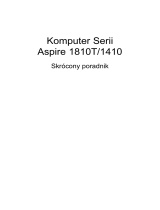 Acer Aspire 1410 (11.6'') Skrócona instrukcja obsługi