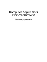 Acer Aspire 2930Z Skrócona instrukcja obsługi