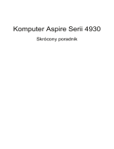 Acer Aspire 4930ZG Skrócona instrukcja obsługi
