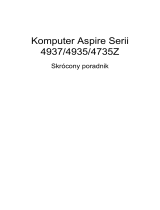 Acer Aspire 4937 Skrócona instrukcja obsługi