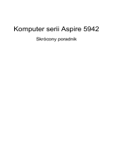 Acer Aspire 5942G Skrócona instrukcja obsługi