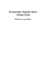Acer Aspire 7530 Skrócona instrukcja obsługi