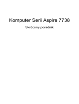 Acer Aspire 7738G Skrócona instrukcja obsługi