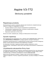 Acer Aspire V3-772G Skrócona instrukcja obsługi