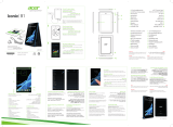 Acer B1-A71 Skrócona instrukcja obsługi