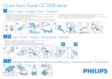 Philips GC7640/80 Skrócona instrukcja obsługi