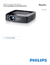Philips PicoPix 3610TV Instrukcja obsługi