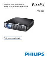 Philips PPX4935/EU Instrukcja obsługi