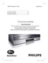 Philips DVDR3510V/58 Instrukcja obsługi