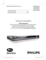 Philips DVDR3450H/58 Instrukcja obsługi