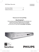 Philips DVDR3355/02 Instrukcja obsługi