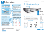 Philips DVDR3305/02 Skrócona instrukcja obsługi