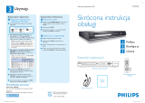 Philips DVDR3480/58 Skrócona instrukcja obsługi
