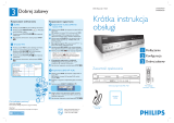 Philips DVDR3432V/12 Skrócona instrukcja obsługi