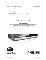 Philips DVDR3440H/58 Instrukcja obsługi