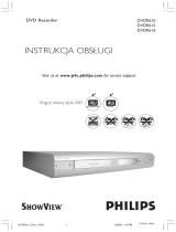 Philips DVDR610/02 Instrukcja obsługi