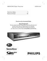 Philips DVDR7310H/58 Instrukcja obsługi