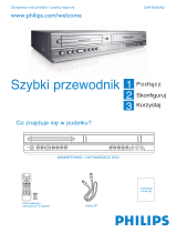 Philips DVP3350V/02 Skrócona instrukcja obsługi