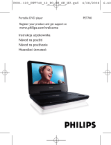 Philips PET740/12 Instrukcja obsługi