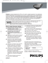 Philips VR550/58 Instrukcja obsługi