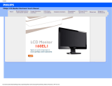 Philips 160EL1SB/00 Instrukcja obsługi