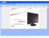 Philips 220SW9FB/00 Instrukcja obsługi