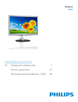 Philips 240P4QPYNB/00 Instrukcja obsługi