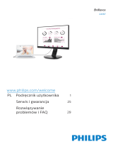 Philips 241B7QUPEB/01 Instrukcja obsługi