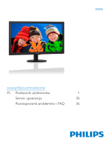 Philips 273V5LSB/01 Instrukcja obsługi