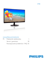 Philips 274E5QDAB/00 Instrukcja obsługi