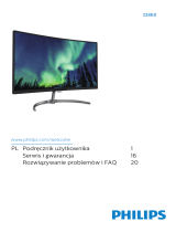 Philips 328E8QJAB5/01 Instrukcja obsługi