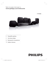 Philips HTS3020/12 Instrukcja obsługi