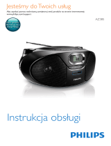 Philips AZ385/12 Instrukcja obsługi