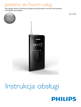 Philips AE1500/00 Instrukcja obsługi