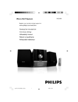 Philips MCM394/12 Instrukcja obsługi