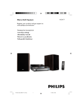 Philips MCM177/12 Instrukcja obsługi