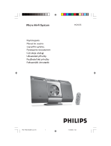 Philips MCM275/12 Instrukcja obsługi