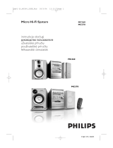 Philips MC260/22 Instrukcja obsługi