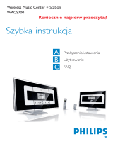 Philips WAC700/22 Skrócona instrukcja obsługi