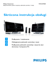 Philips WACS7500/12 Skrócona instrukcja obsługi